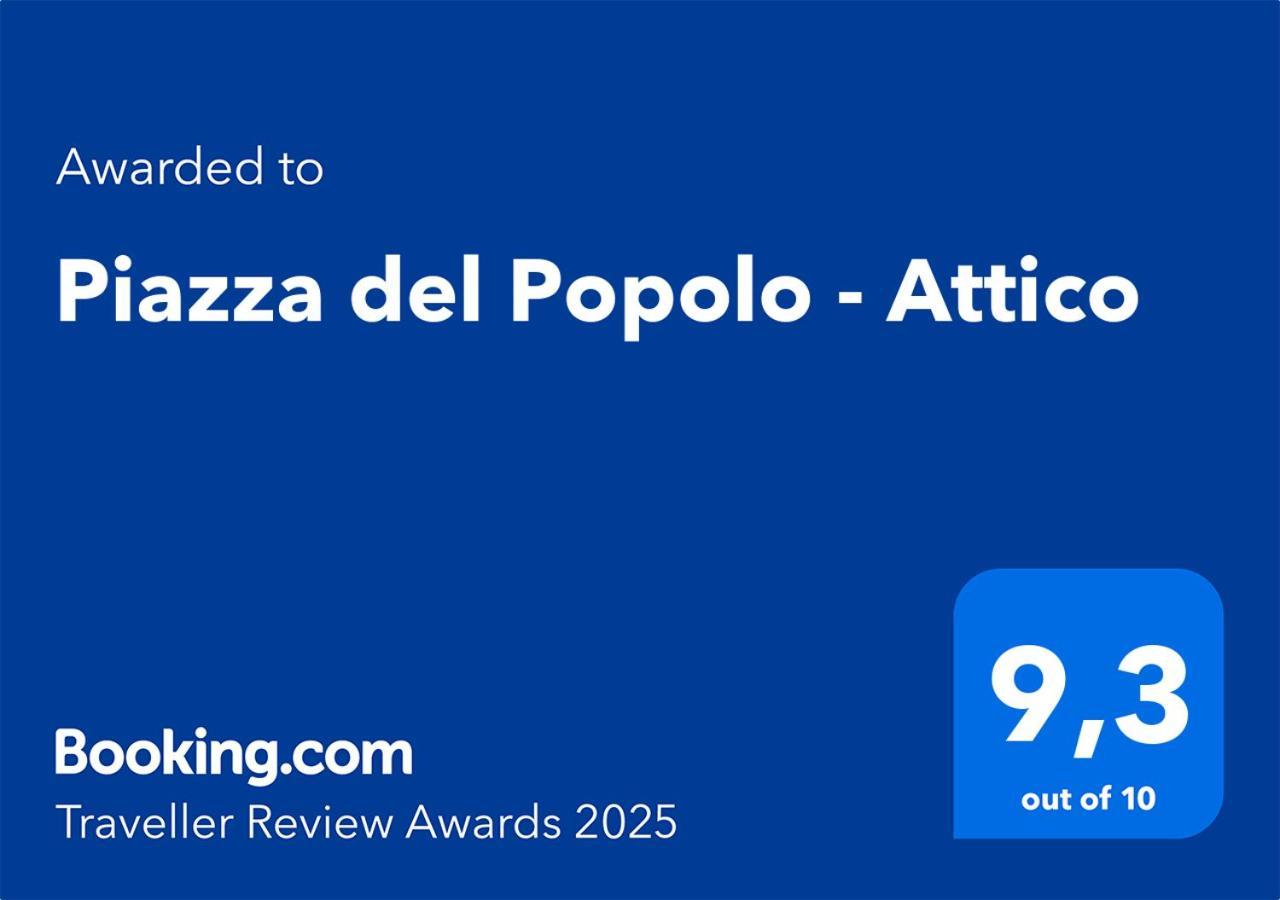 Apartament Piazza Del Popolo - Attico Rzym Zewnętrze zdjęcie